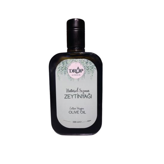 Drop Natürel Sızma Zeytinyağı 500 mL Moresca Cam Şişe